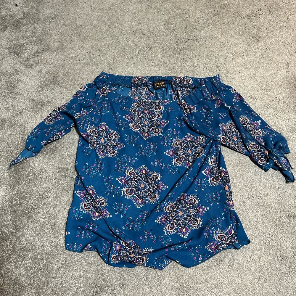 Off the shoulder blouse